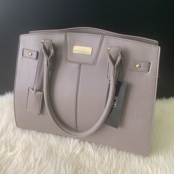 BCBG Paris Taupe Shoulder Bag - Picture 1 of 5